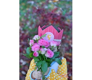 Stickserie ITH - Buttons für Geburtstagskrone - Geburtstagszahlen Stern & Herz